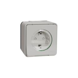 SCH MUR39206 BASE SCHUKO SUPERFICIE IP55 BLANCO