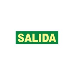 SEÑAL 297X105 CLASE B FOTOLUMINISCENTE SALIDA