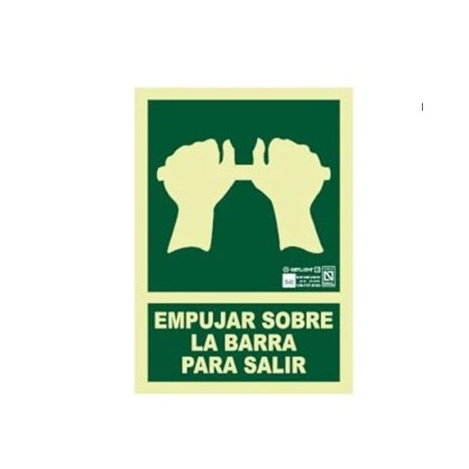 SEÑAL BARRA ANTIPANICO 297X210