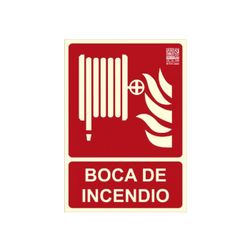 SEÑAL FOTOLUMINISCENTE BOCA DE INCENDIO