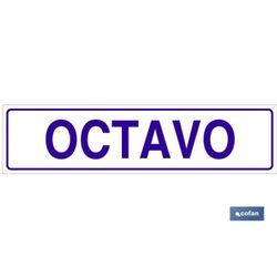 SEÑAL GLASSPACK ADHESIVA 250X62MM.