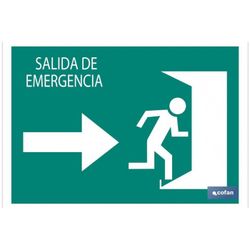 SEÑAL LUMINISCENTE 210X148MM.