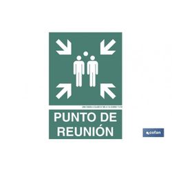 SEÑAL LUMINISCENTE 297X210MM
