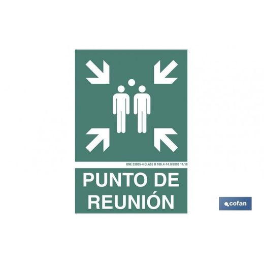 SEÑAL LUMINISCENTE 297X210MM