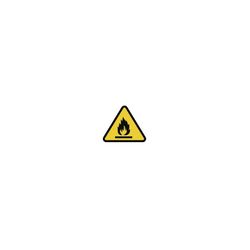 SEÑAL PELIGRO DE INCENDIO 210X290MM