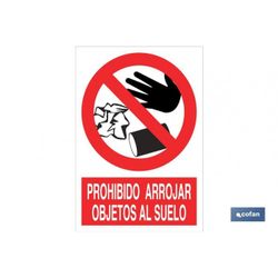 SEÑAL POLIESTIRENO 420X297MM.