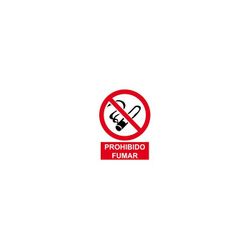 SEÑAL PROHIBIDO FUMAR 210X290