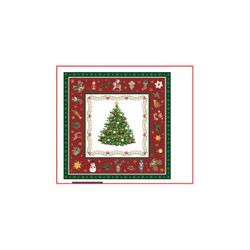 SERIE CHRIST.EVERGREEN.SERVILLETA RED 33