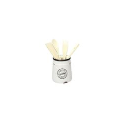 SERIE URBAN CHIC. BOTE UTENSILIOS 12 CM.