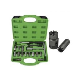 SET 17 PCS ESCARIADOR INYECTORES