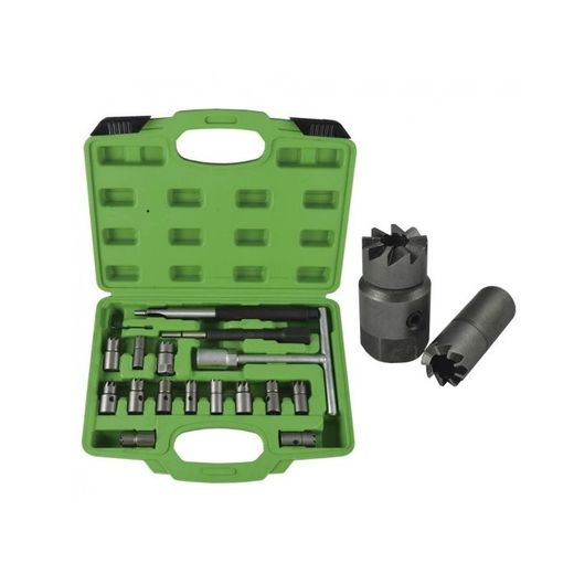 SET 17 PCS ESCARIADOR INYECTORES