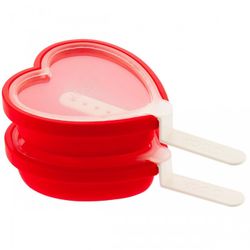 SET 2 MOLDES HELADO CORAZON KOALA