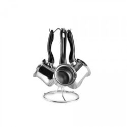SET 3 CAFETERAS TURCAS + SOPORTE