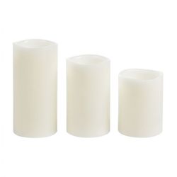 SET 3 VELONES LED BLANCOD.75 MM