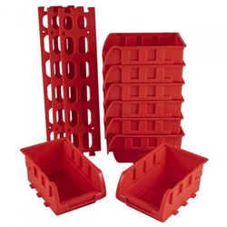 SET 8 CAJONES APILABLES CON GUIA