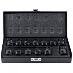 SET DE 13 PUNTAS DE IMPACTO DE 1/2" HEXAGONAL Y TORX