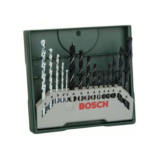 SET DE 15 BROCAS MIXTO:MINI X-LINE
