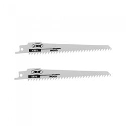 SET DE 2 HOJAS DE SIERRA DE SABLE 150MM 6TPI PARA MADERA PARA REF. 60019