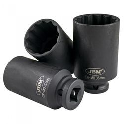 SET DE 3 VASOS XZN DE 1/2" DE IMPACTO