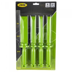 SET DE 4 PALANCAS DE NYLON TIPO CUCHILLA