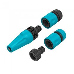 SET DE RIEGO 4 PIEZAS MANGUERA 1/2"
