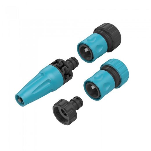 SET DE RIEGO 4 PIEZAS MANGUERA 3/4"