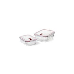 *SET HERMETICOS VIDRIO 0,64L + 1,5L /ROJO