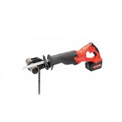 SIERRA ELECTRICA ROTIGER CL CON MORDAZA DE CADENA Y 5 HOJAS DE SIERRA UNIVERSALES (150 X 20 X 0,9 - 14 TPI) EN MALETA RO