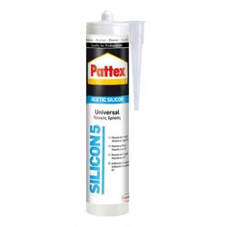 SILICON 5 UNIVERSAL CART. 280 ML - BLANCO