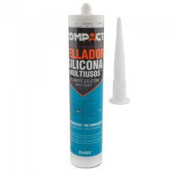 SILICONA 300 ML. BLANCA COMPACT
