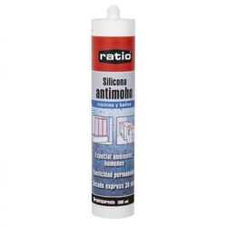 SILICONA COCIN.BAÑOS RATIO TRANS.300 ML.