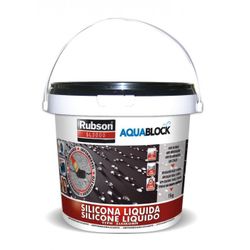 SILICONA LIQUIDA AQUABLOCK 1KG NEGRA