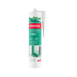SILICONA NEUTRA PENOSIL C-22 PLATA CARTUCHO DE 300ML CONSTRUCCION