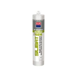 SILICONA SILIBAT ACRILICO SK GRIS 300 ML.