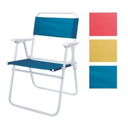 SILLA PLAYA PLEGABLE. COL.SURTID.