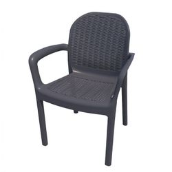 SILLON MIRANDA IMIT RATAN RESINA ANTRAC.