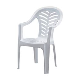 SILLÓN MONOBLOCK ALTO PALMA BCO.