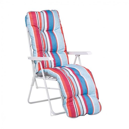 SILLON RELAX ACERO POSICIONES. TRITURADO