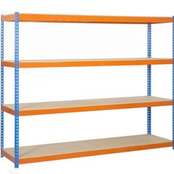 SIMONFORTE 2404-4 CHIPBOARD AZUL/NARANJA/MADER