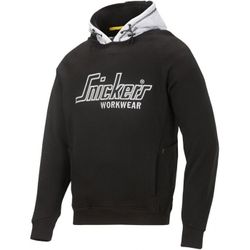 *SNICKERS-SUDADERA NEG.C/CAP. T-M