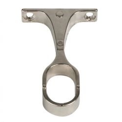 SOPORTE CENTRAL OVAL. LATONADO 30X15 MM.