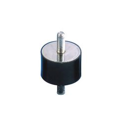 SOPORTE CILINDRICO MACHO-MACHO 40X40-M8