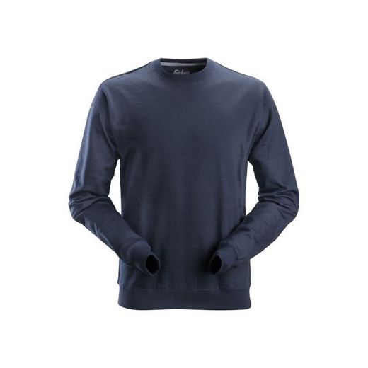 SUDADERA CLASICA AZUL MARINO T-M