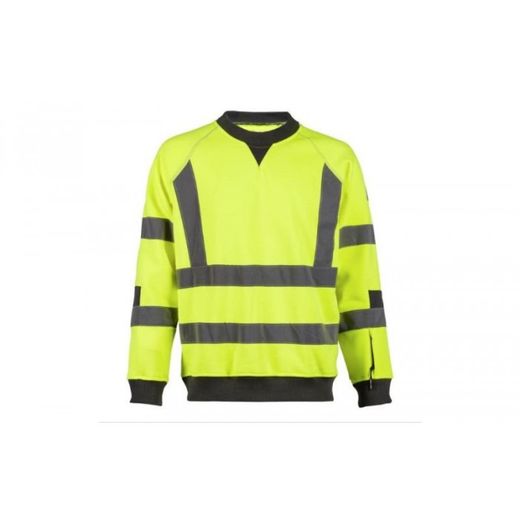 SUDADERA NEON HI-VIS NARANJA 2XL