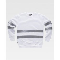 SUDADERA REF.C9031 BLANCO T-M