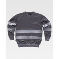 SUDADERA REF.C9031 GRIS T-M