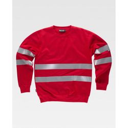 SUDADERA REF.C9031 ROJO T-S