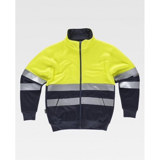 SUDADERA REF.C9037 AMARILLO A.V.+MARINO T-XXL
