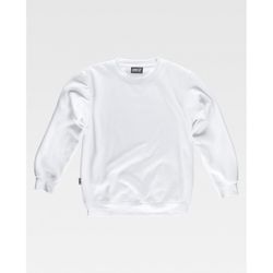 SUDADERA REF.S5505 BLANCO T-L