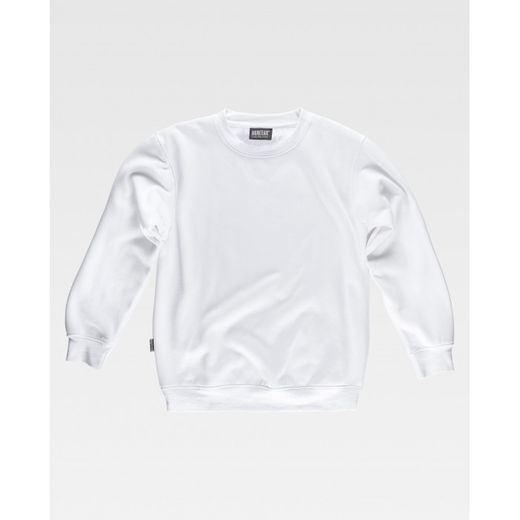 SUDADERA REF.S5505 BLANCO T-S